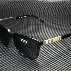 Burberry Black Grey Men's Sunglasses New